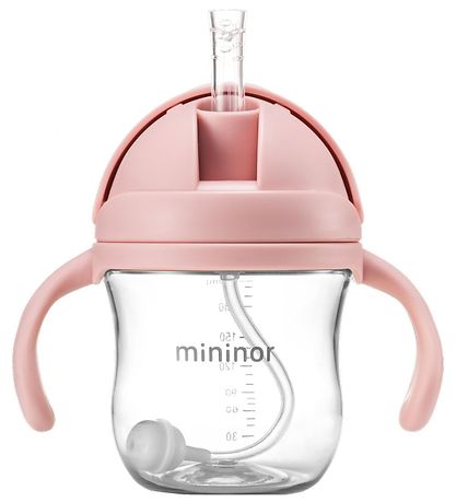 Mininor Kop m. Suger?r - Tritan - 220 ml - Pink