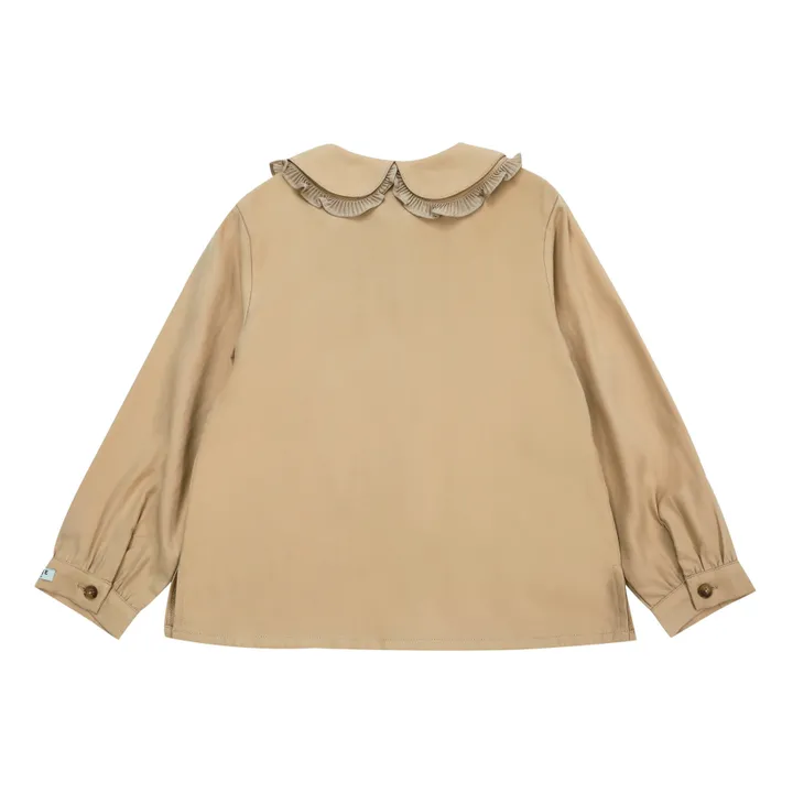 Donsje Blouse Flise - Festive  | Camel