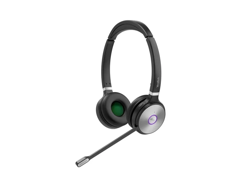 Yealink WH62 Dual - Til Microsoft Teams - headset - på øret - DECT - trådløs - Certified for Microsoft Teams