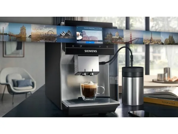 Siemens EQ.700 TP715D01, Espressomaskine, 2,4 L, Kaffebønner, Indbygget kværn, 1500 W, Grå