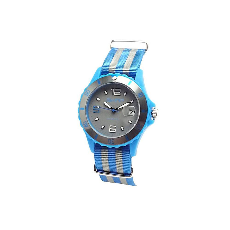 Montre Skimp La sportive. Azur.