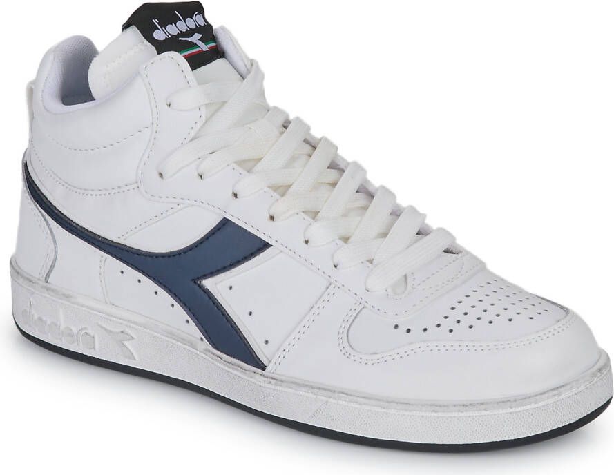 Retro Sneaker Magic Basket Demio Icona Hoge sneakers Leren Sneaker Wit