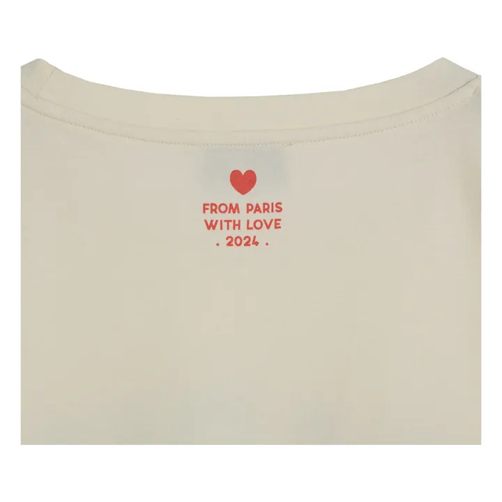 Emile et Ida T-shirt Zaris Coton Bio - Collection Femme | Ecru