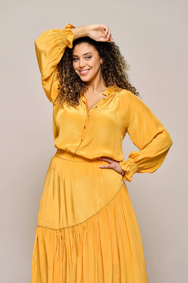 Mart Visser blouse geel