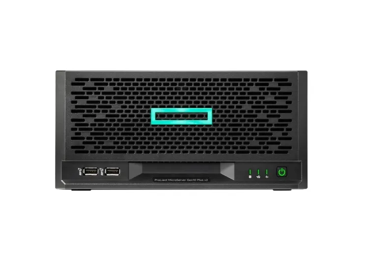 HPE ProLiant MicroServer Gen10 Plus v2 Entry - Server - ultra mikro tower envejs - 1 x Pentium Gold G6405 - RAM 16 GB - SATA - non-hot-swap 3.5
