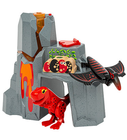 BRIO WoRød Aktiv Vulkan m. Dinosaurer - 36092
