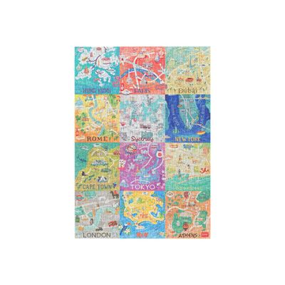 Legami Word Cities - Puzzle 1000 pièces