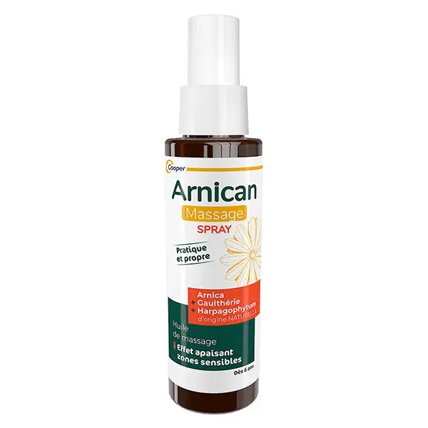Óleo de Massagem Calmante Arnican em Spray com Arnica e Gaultéria, Frasco de 100ml