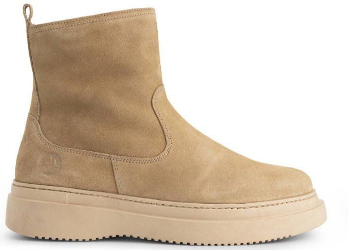 Travelin - Okanagan - Winterboots - Zand - Wolgevoerd