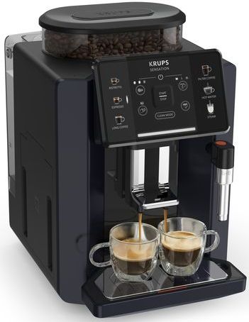 Krups - Sensation C50 EA910B - Volautomatische Espressomachine - Nachtzwart