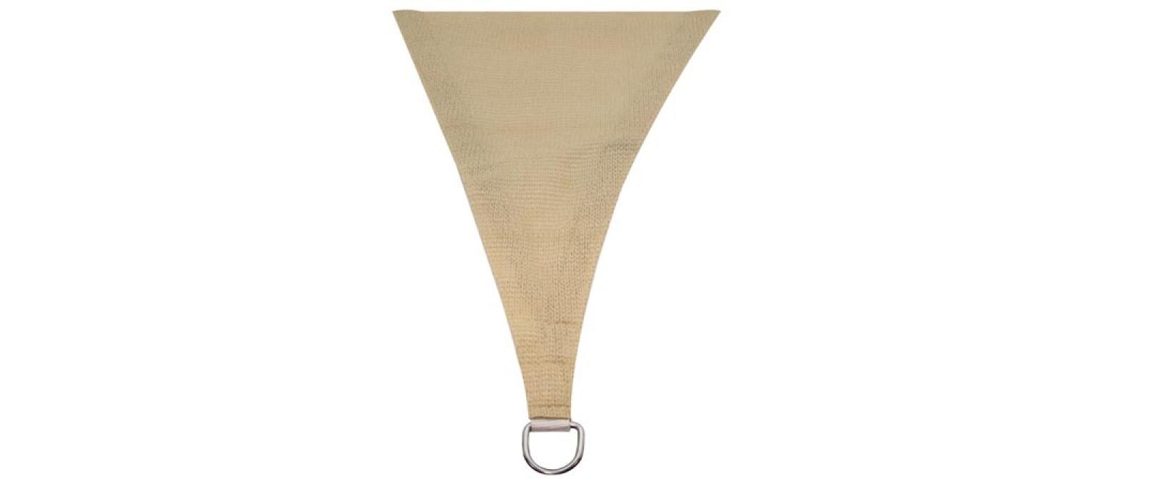 Sonnensegel 500 cm, DreieckDreieck 5 x 5 x 5 m, champagne
