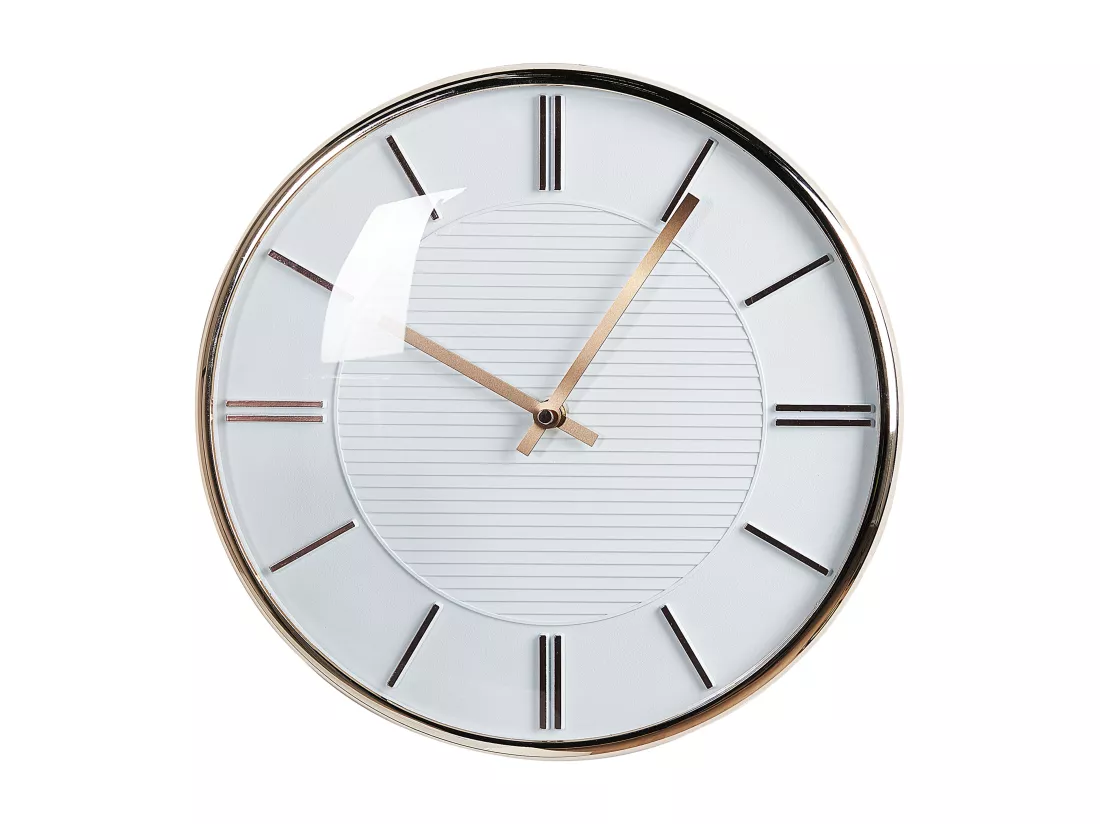 Horloge murale DAROCA 34 cm Blanc