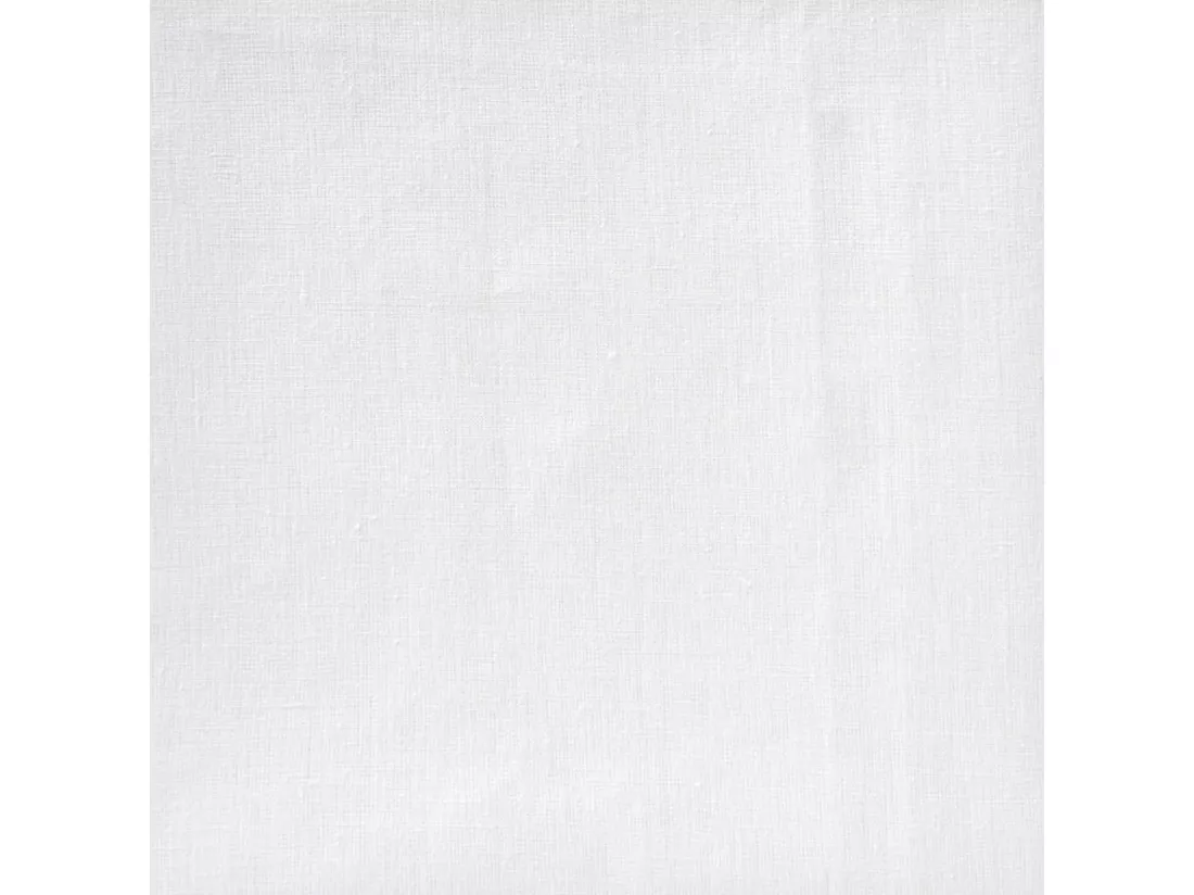Drap plat blanc 100% lin 240x310 cm