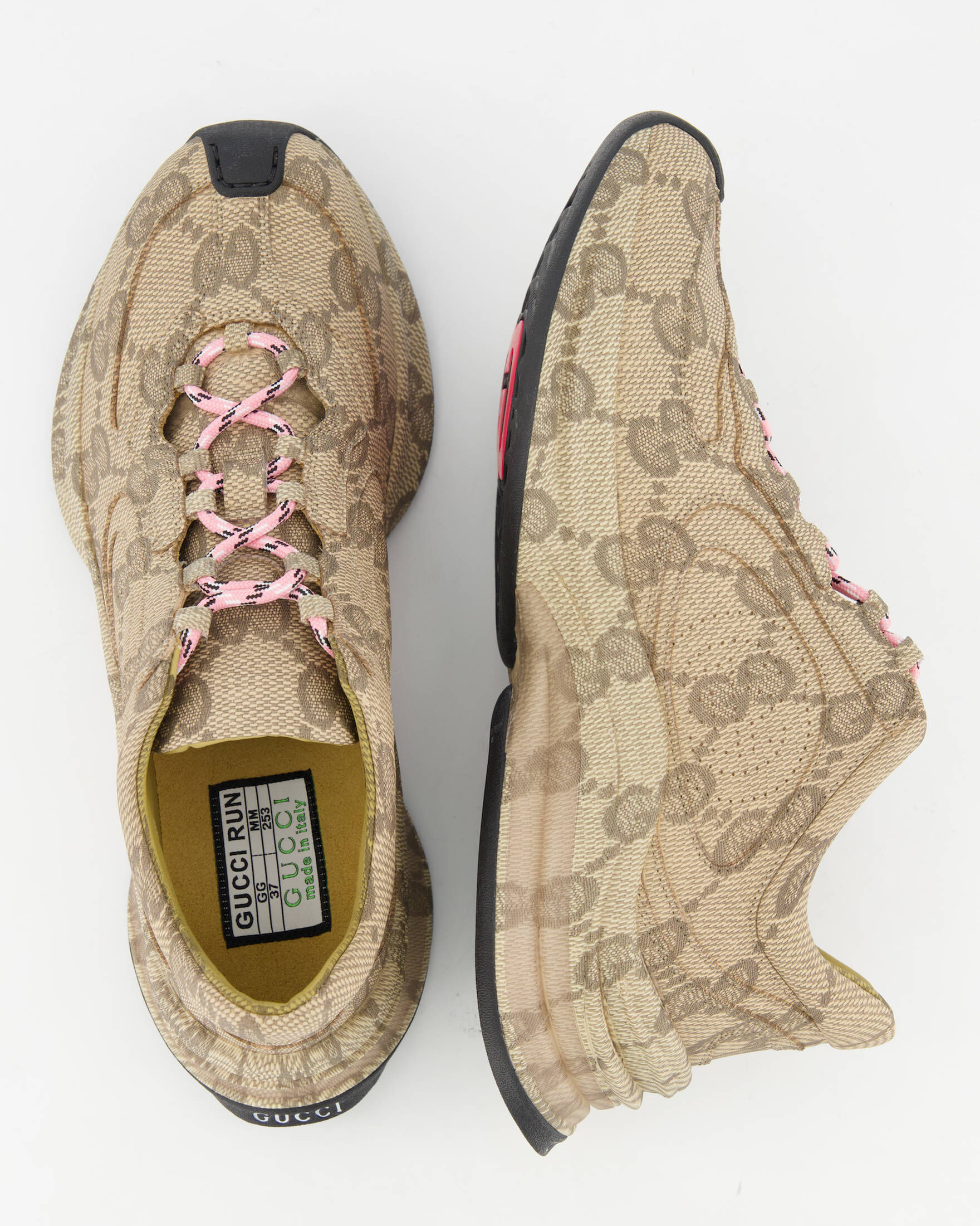 Gucci| Damen Sneaker RUN LOGO ALLOVER