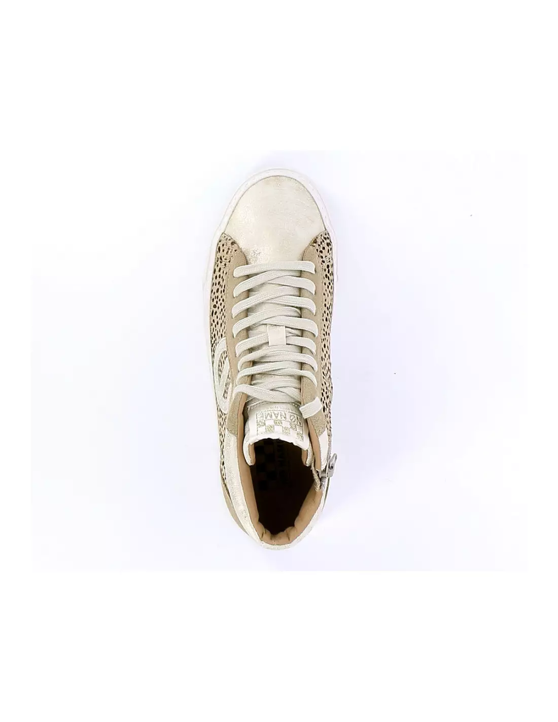 NO NAME STRIKE MID CUT - Baskets Naturalsand