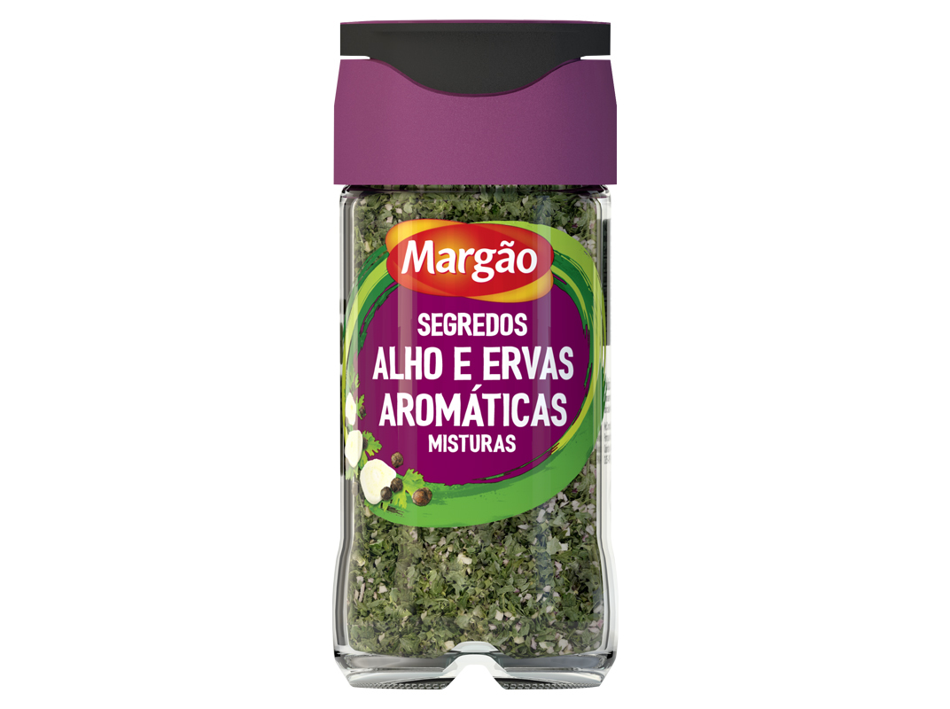 ESPECIARIAS MARGÃO SEGREDOS ALHO E ERVAS AROMÁTICAS 40G