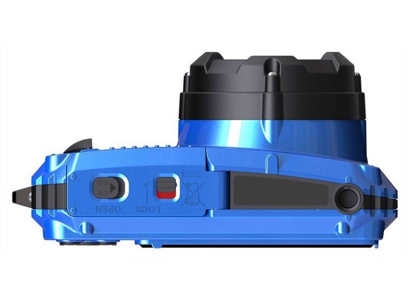Kodak Unterwasserkamera PixPro WPZ2 Blau Wasser-, stoss- und staubdichte, Point & Shoot-Kamera