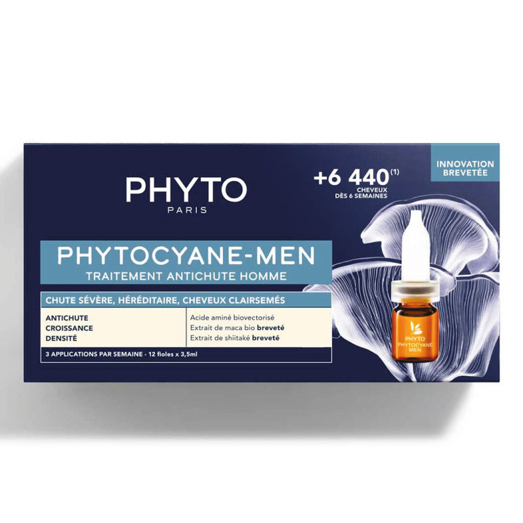 Phyto Paris PHYTO Phytocyane Cuidado Antiqueda Homem - Antiqueda Progressiva (12x3,5ml) - 42ml