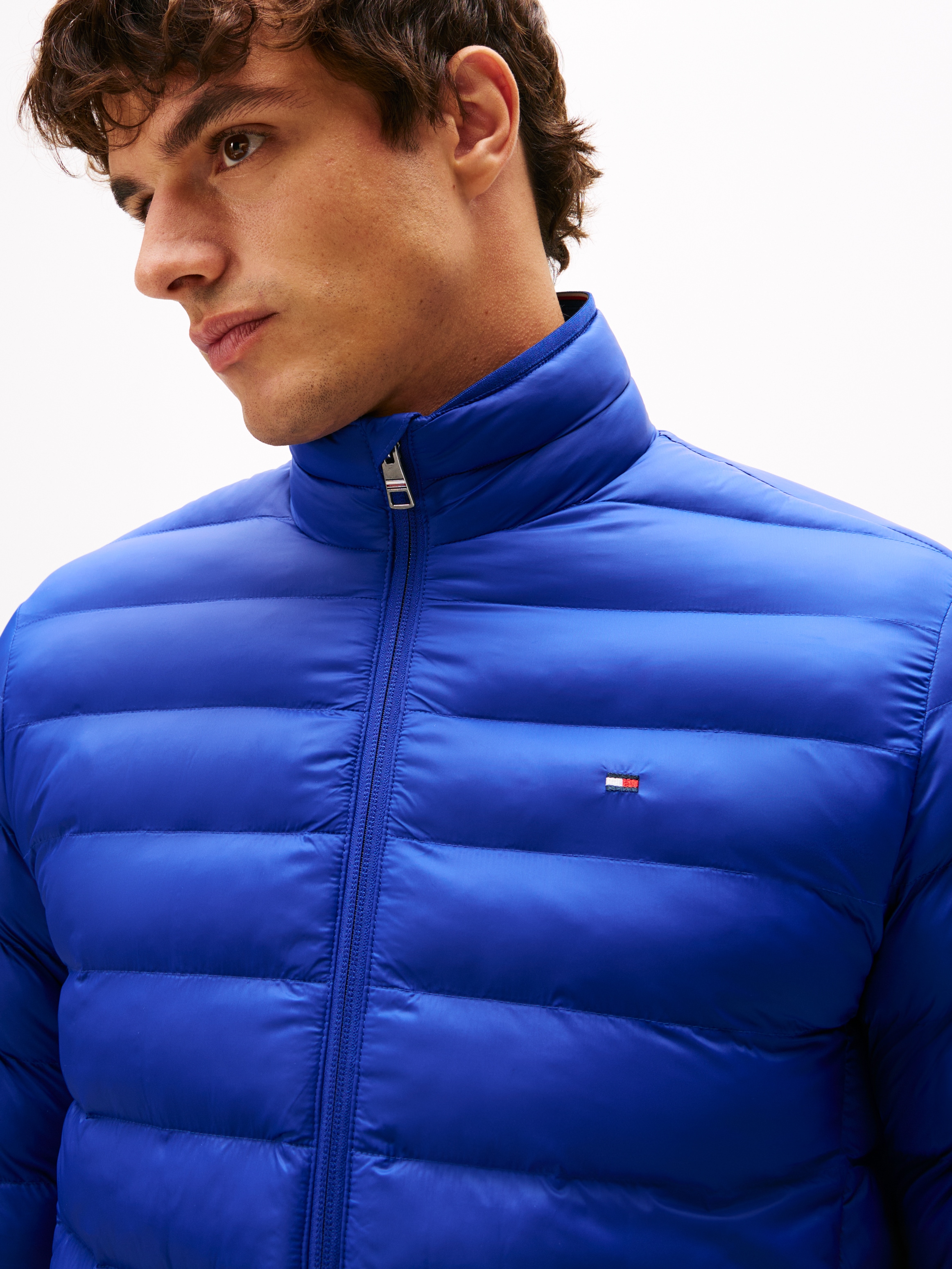 Tommy Hilfiger Steppjacke »PACKABLE RECYCLED JACKET« Winterjacke mit Logostickerei