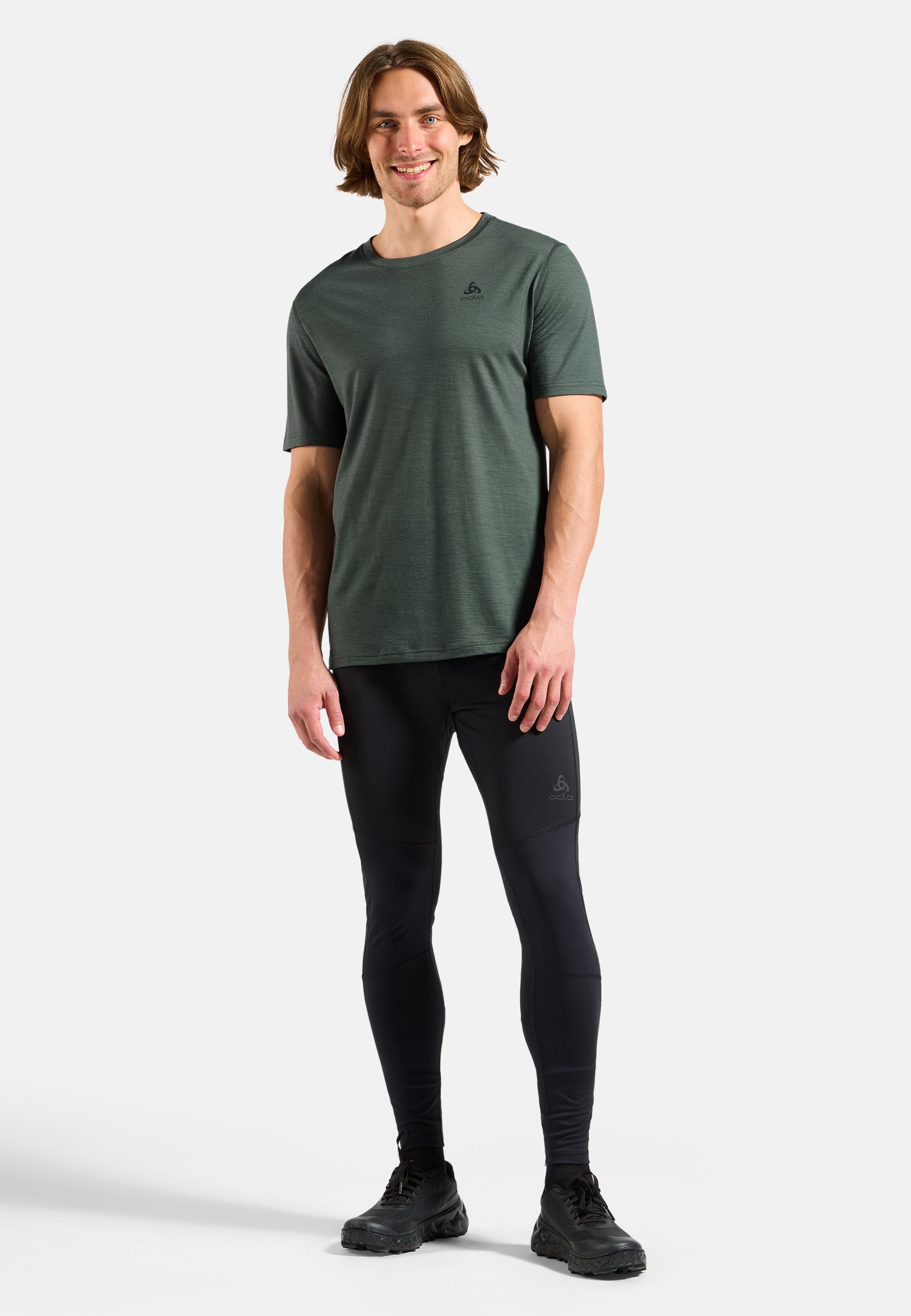 Natural Merino 160 Base Layer T-shirt in urban chic