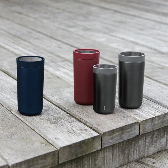 Stelton  To Go Click termokrus, sort - 0,4L