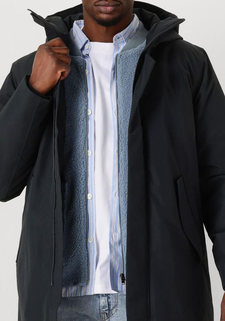 donkerblauwe elvine parka's gunter
