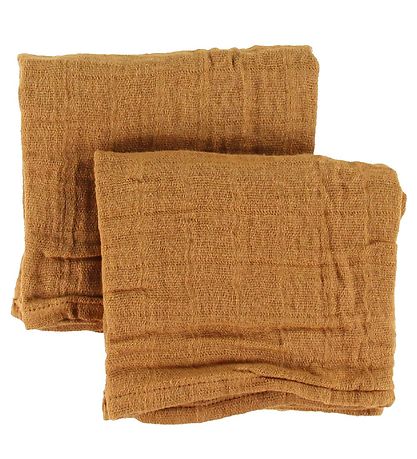 Pippi Baby Spucktücher - 8er-Pack - 65x65 cm - Mahagoni