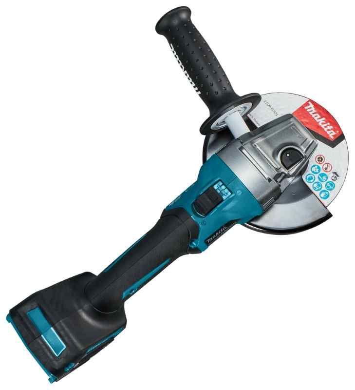Makita GA035GZ 40V Max Haakse slijper 150 mm zonder accu en lader met vastzetschakelaar