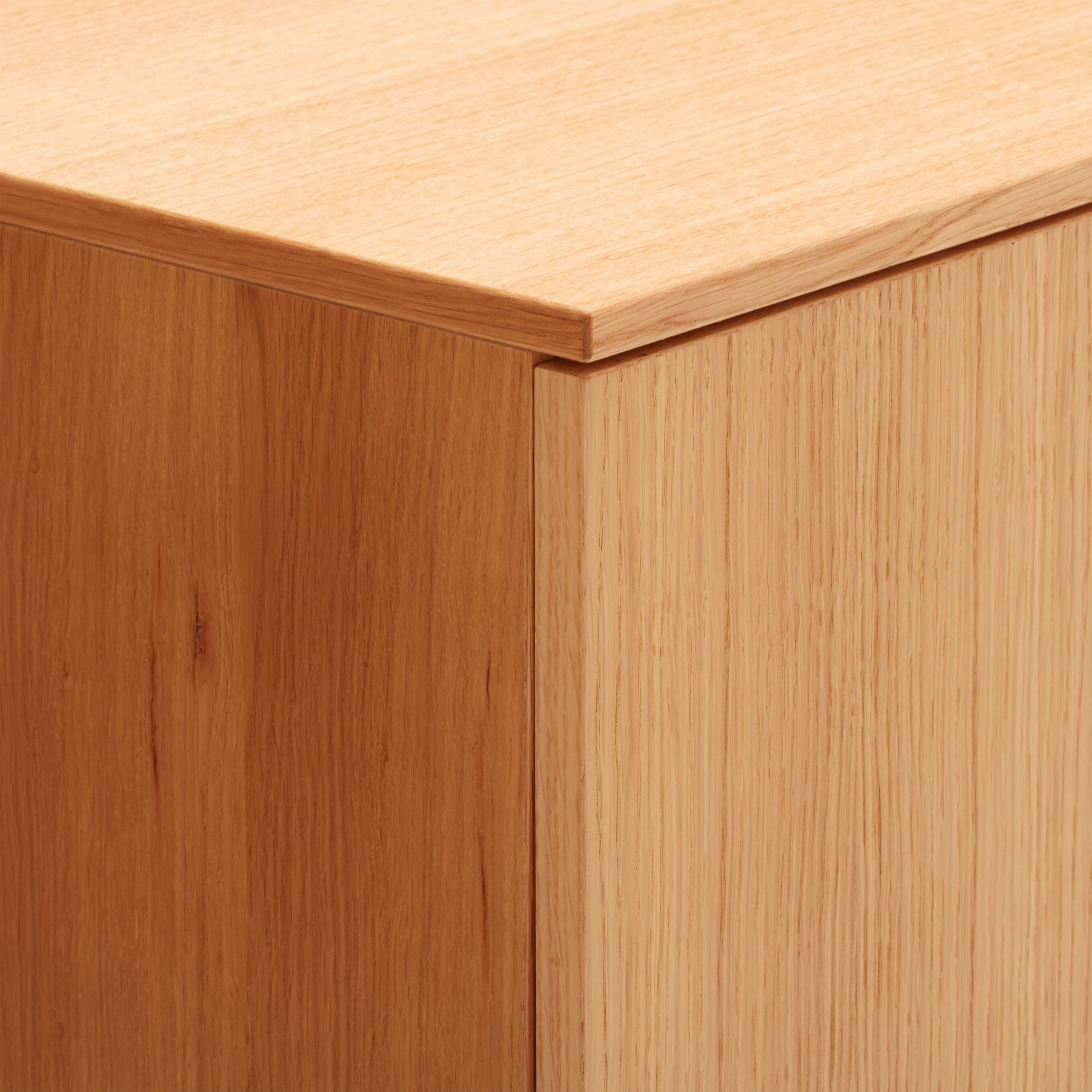 TILL Highboard - Eiche furniert / B: 84.0 cm x T: 41.0 cm x H: 146.4 cm