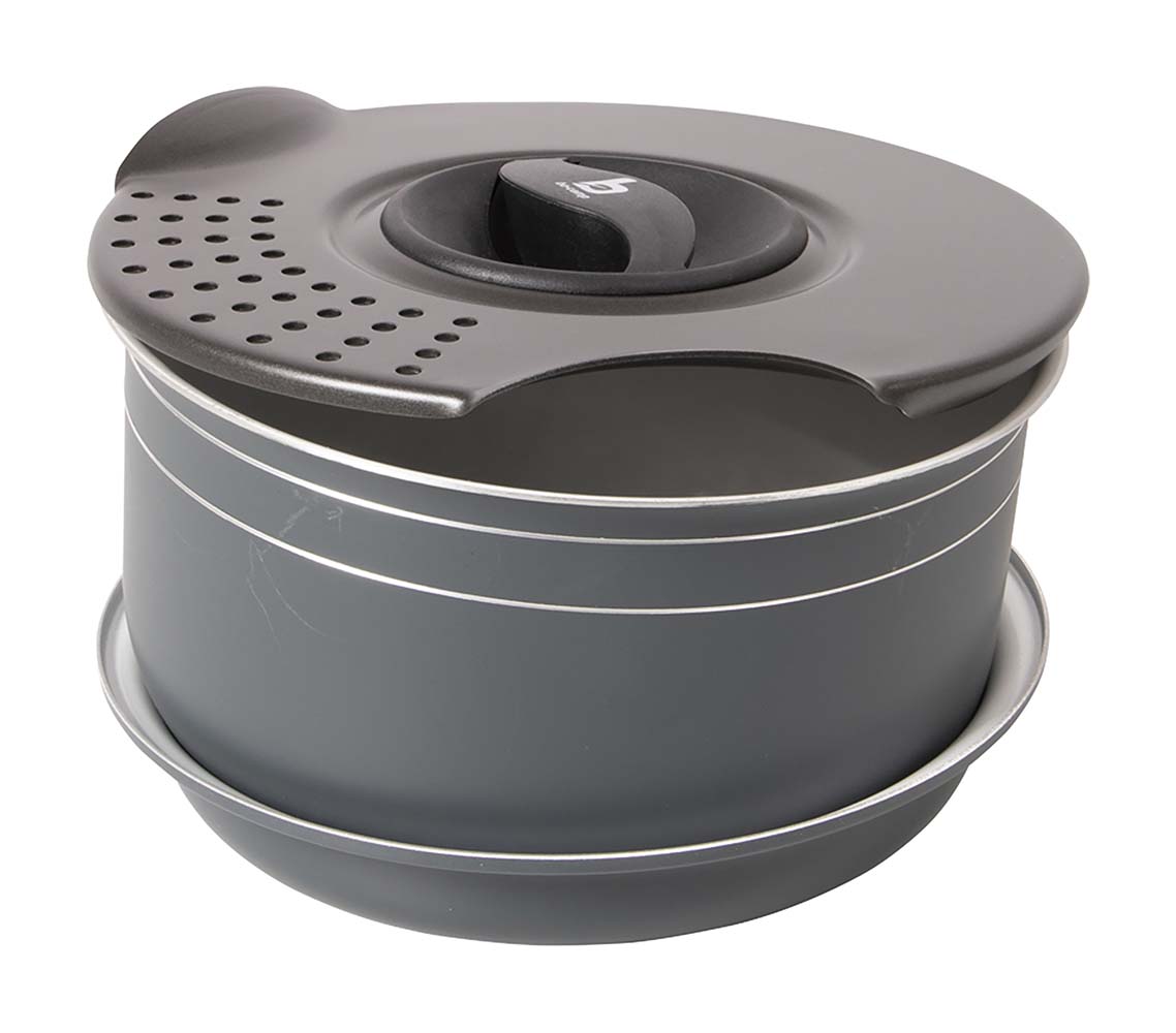 Bo-Camp keramische coating 5-delige trekking pannenset