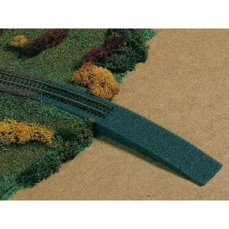 Auhagen Bahndammauffahrt - Schaumstoff, Spur H0