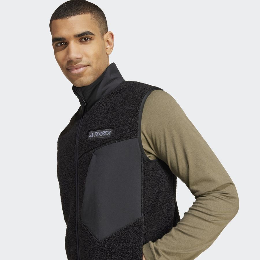 Adidas Veste sans manches molleton poils longs Terrex Xploric