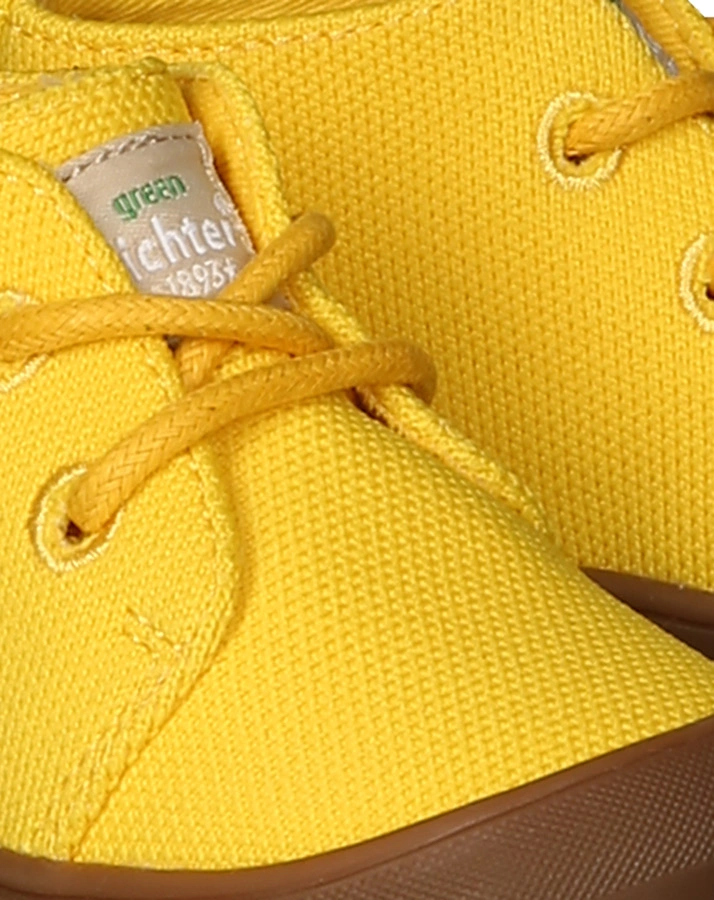 Schnür-Lauflernschuhe STERNCHEN in gelb