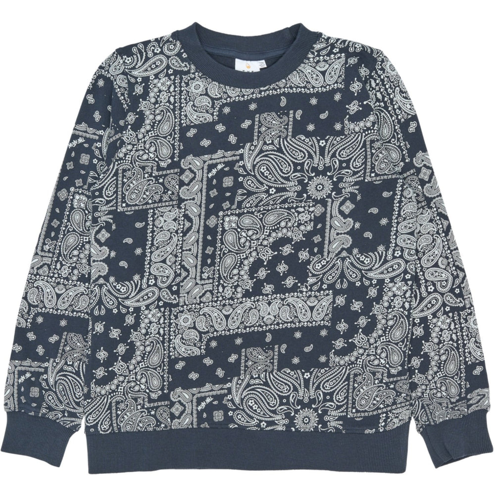 Køb The New Navy Blazer Aop Tnsixten Sweatshirt