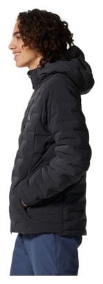 Doudoune Mountain Hardwear Stretch Down Hooded Gris Homme