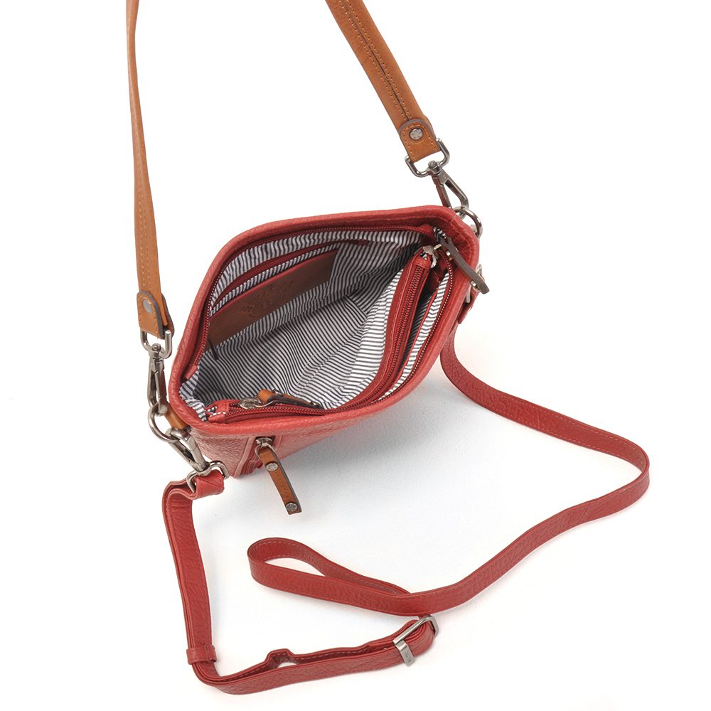 Berba Chamonix Schoudertas Rood