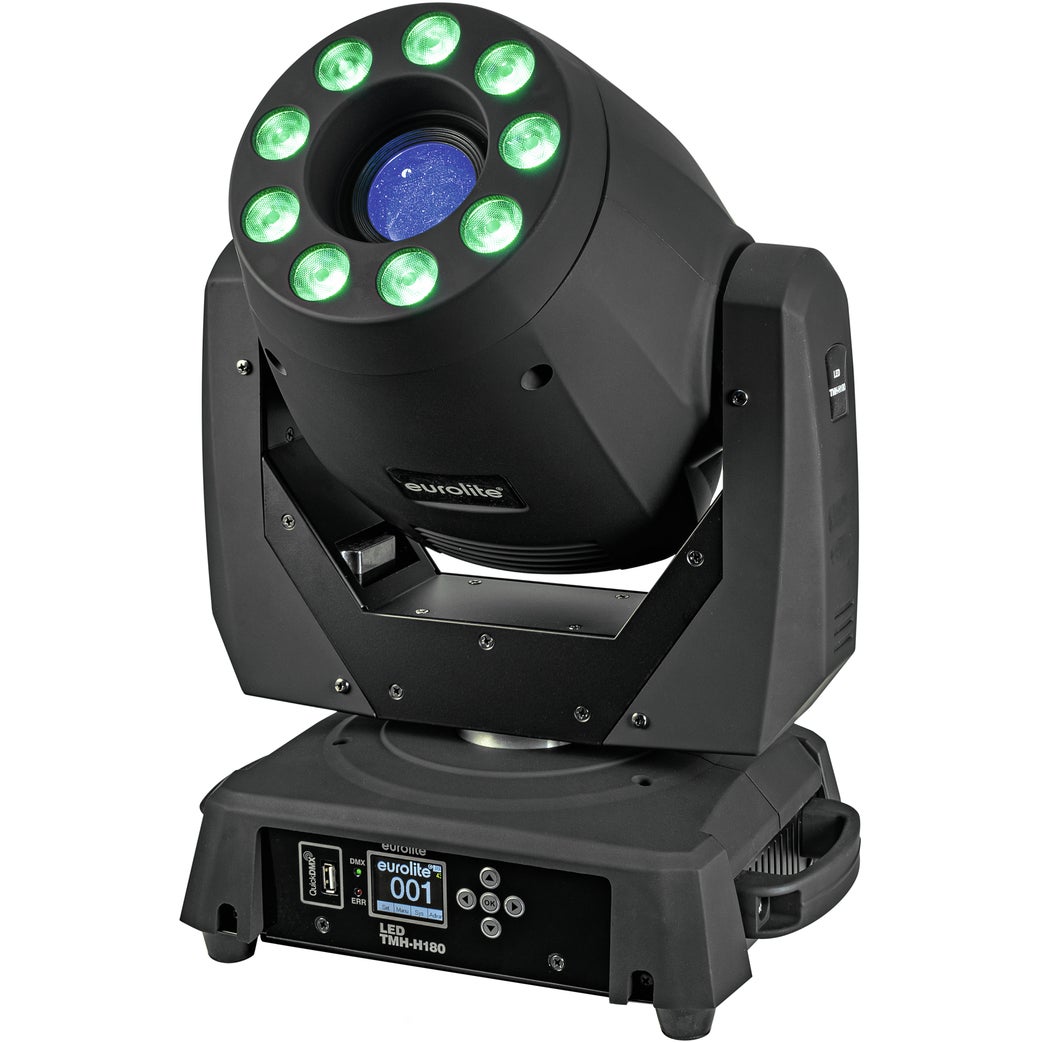 Eurolite LED TMH-H180 Hybrid Moving-Head Spot/Wash COB
