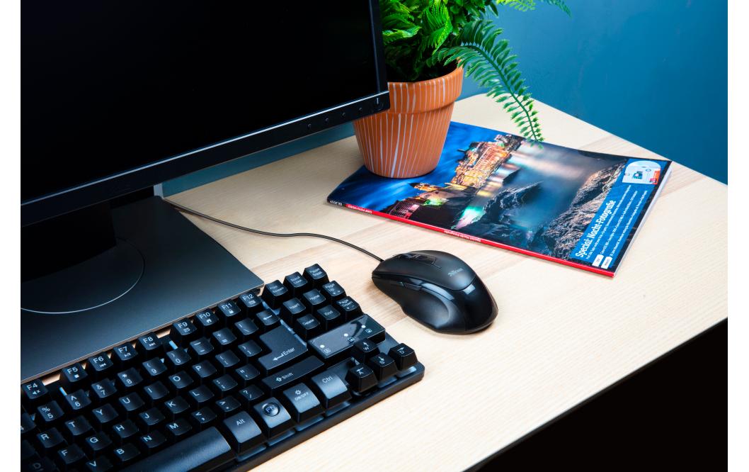 Maus Voca ComfortKomfortable USB-Maus