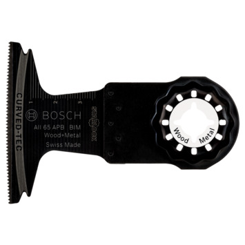 Bosch Starlock multitool accessoire - invalzaagblad bi-metaal voor hout met spijkers - 65 x 40 mm