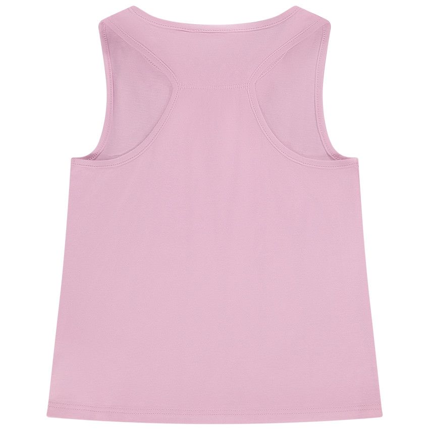 Débardeur en jersey print fantaisie en crochet pour fille - Multicolore
