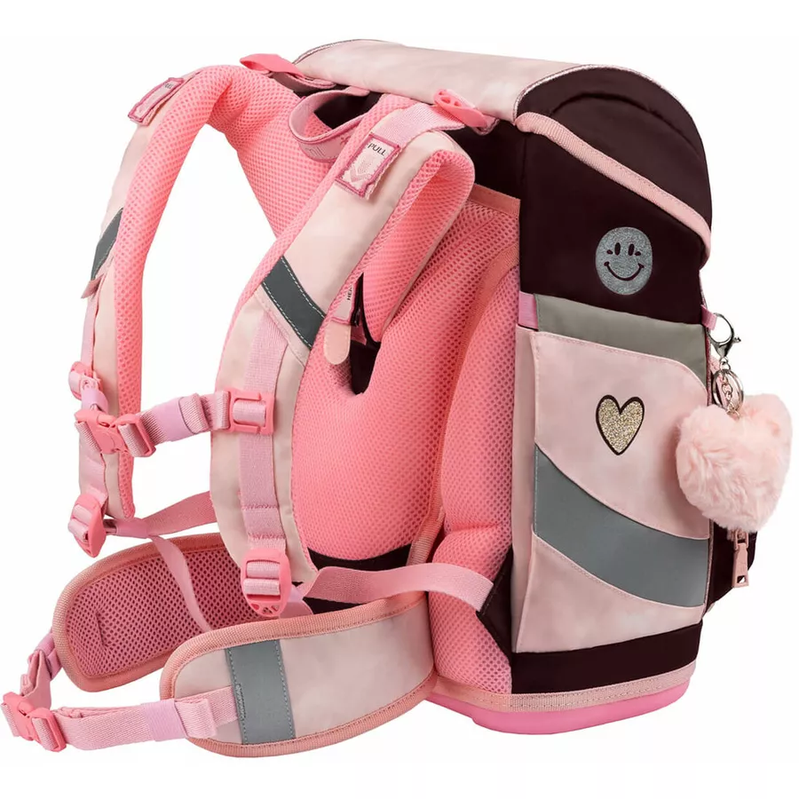 Belmil Schulranzen Premium Smarty Plus Set 5-teilig Glam