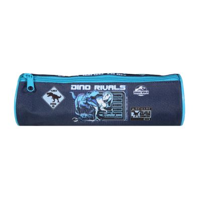 Trousse ronde Jurassic World - 1 compartiment - bleu - Bagtrotter