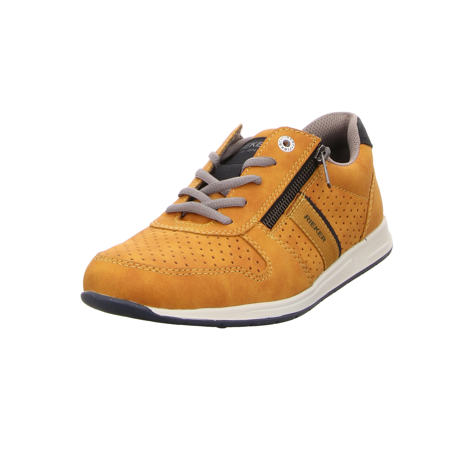 Rieker Schnürhalbschuh gelb/orange