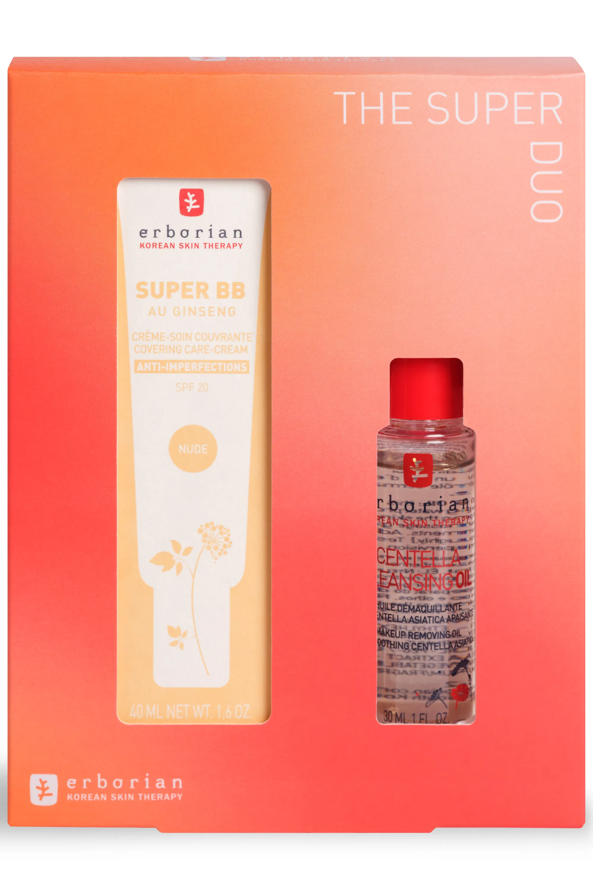 Erborian Coffret Super BB Nude & Centella Oil offerte