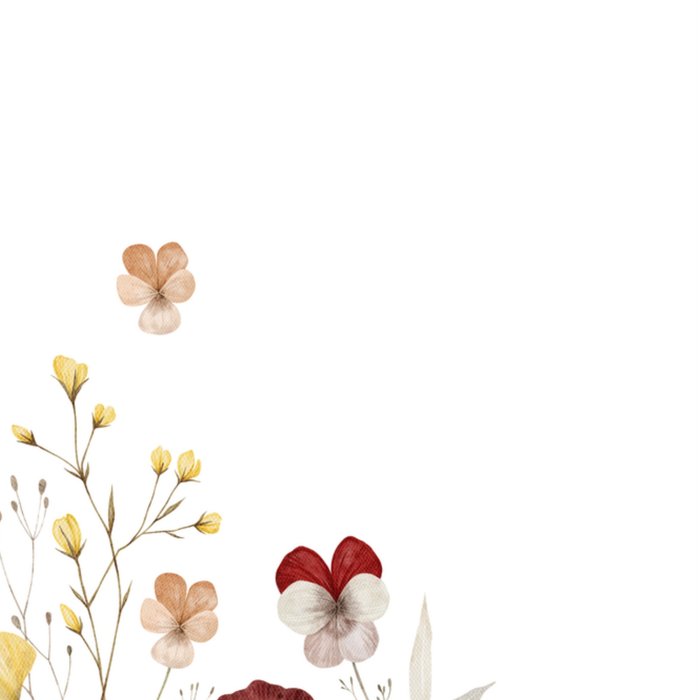 Papercute | Beterschapskaart | Bloemen
