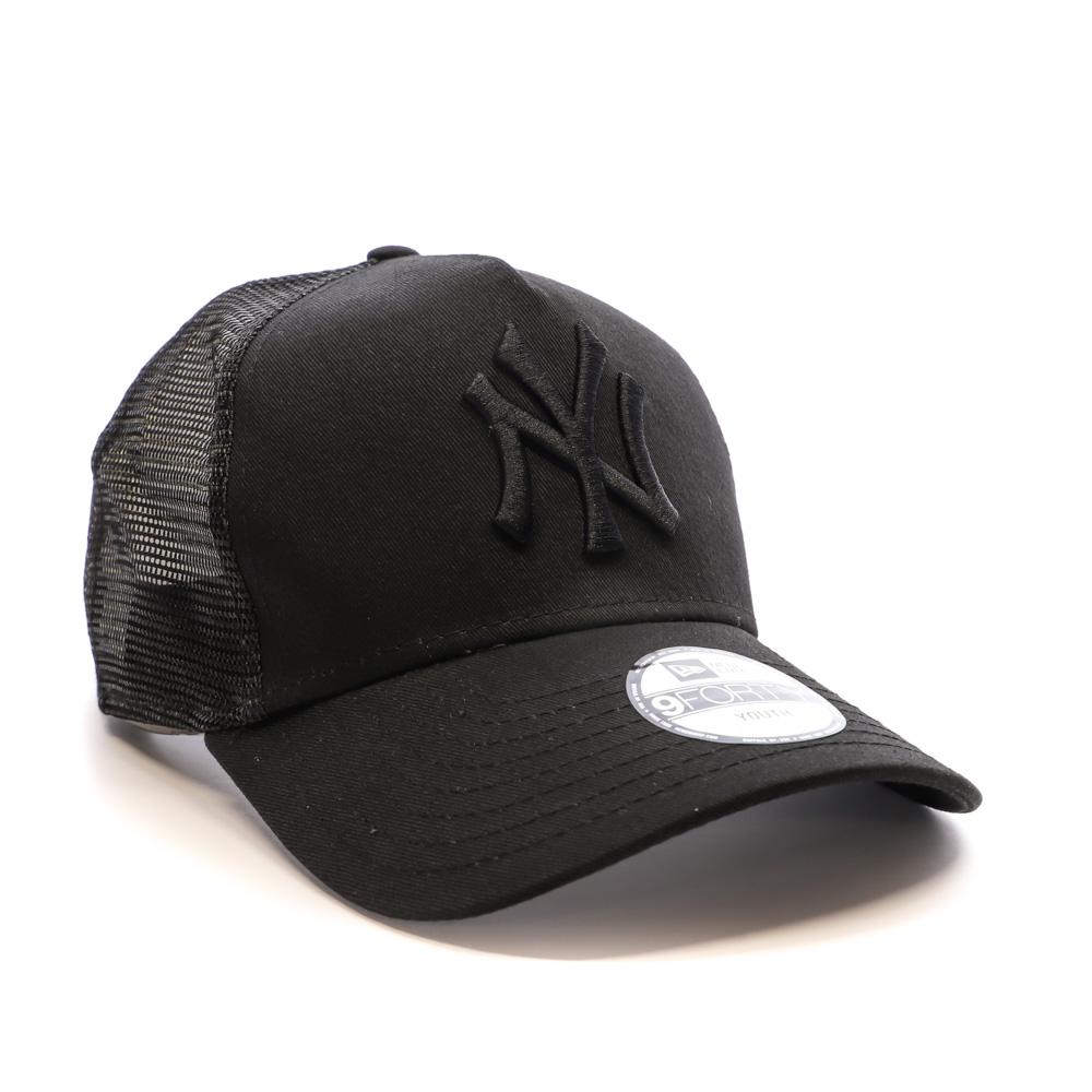 New Era Casquette Noir Garçon New Era Clean 940 Trucker Neyy