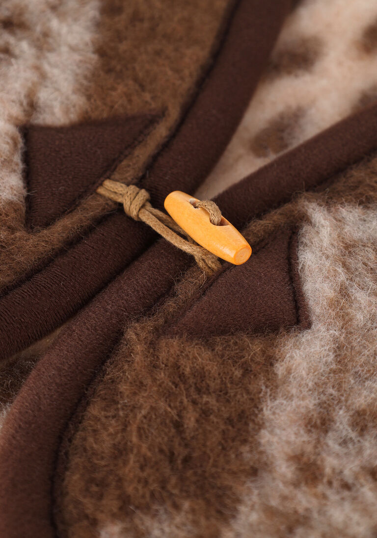 ALWERO bruine alwero gilet junior aran limited edition