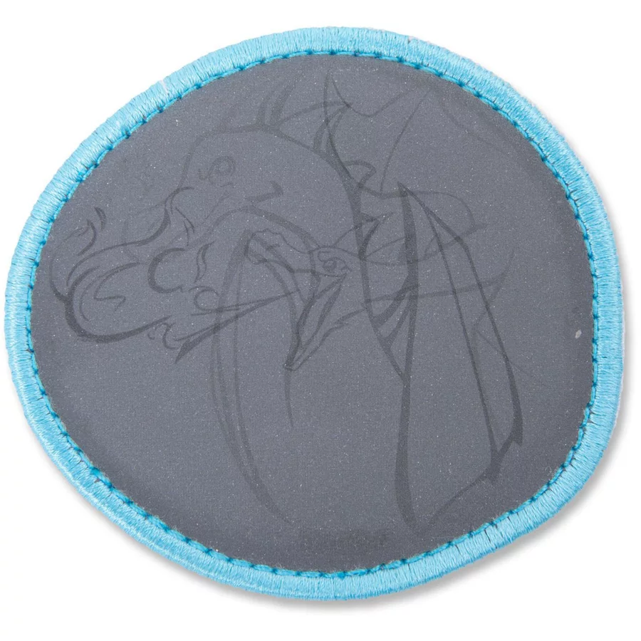 Ergobag Zubehör Klettie - Sicherheits-Reflektor Drachen