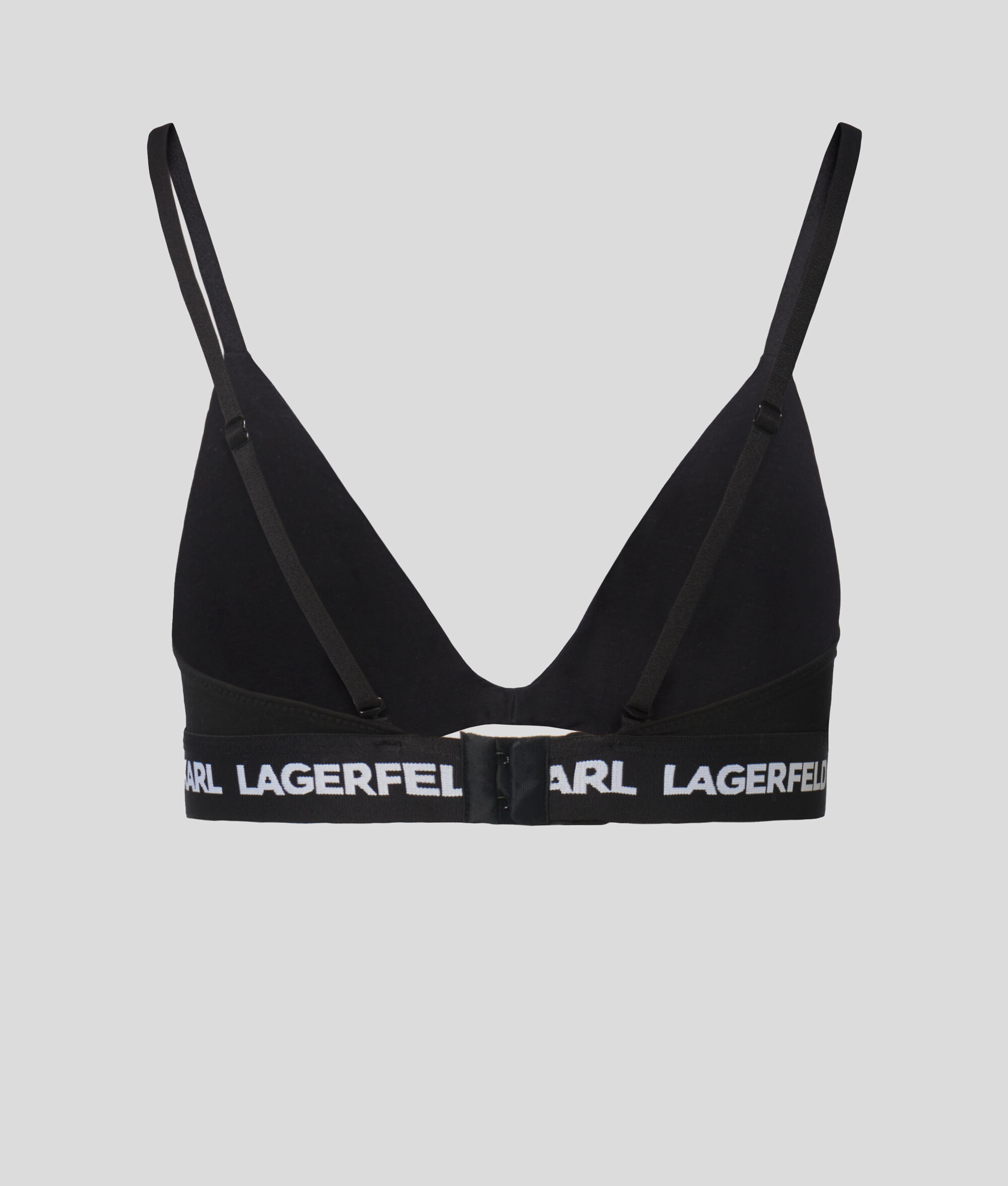 SOUTIEN-GORGE AVEC DECOUPE ET LOGO KARL