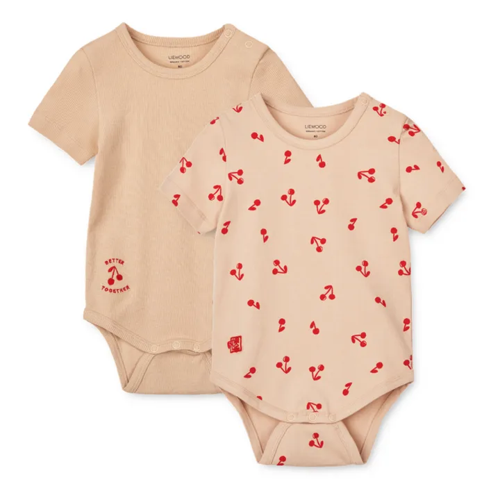 Liewood Lot 2 Bodies Yanni | Rose pâle